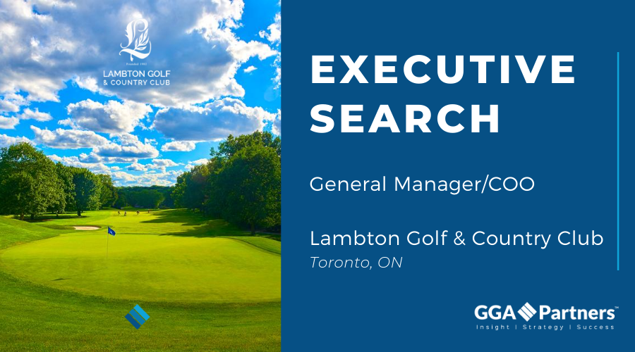 Executive Search: GM/COO at Lambton Golf & Country Club