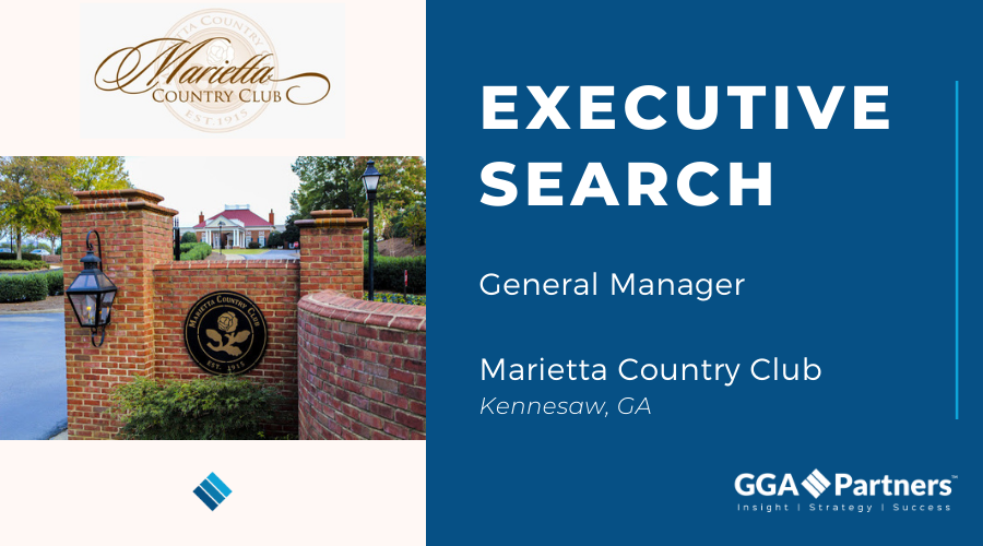 Executive Search: General Manager at Marietta Country Club